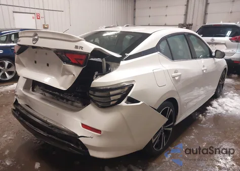 2020 Nissan Sentra Sr Xtronic Cvt z USA, uszkodzony, nr VIN 3N1AB8DV4LY299296